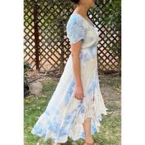 Young fabulous & broke costa pastel tie dye dress M